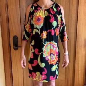 Midi colorful summer dress